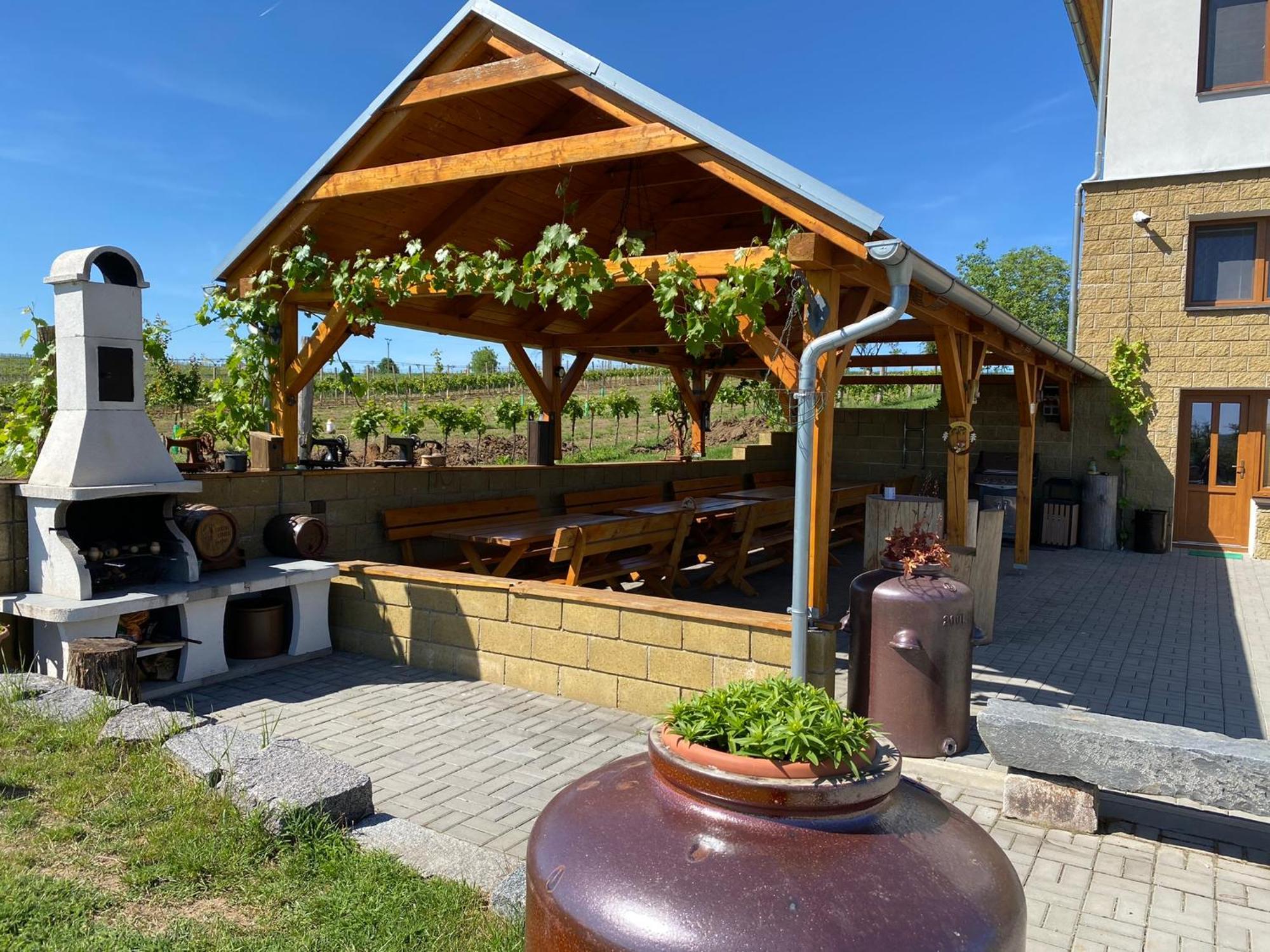Hotel Vinarstvi & Penzion Knapek Strachotin Esterno foto